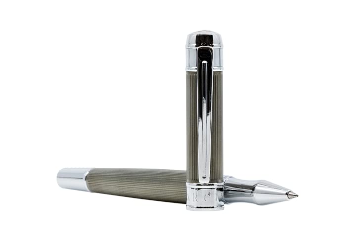 Stylo roller finition bronze avec 2 recharges incluses modèle NRB1