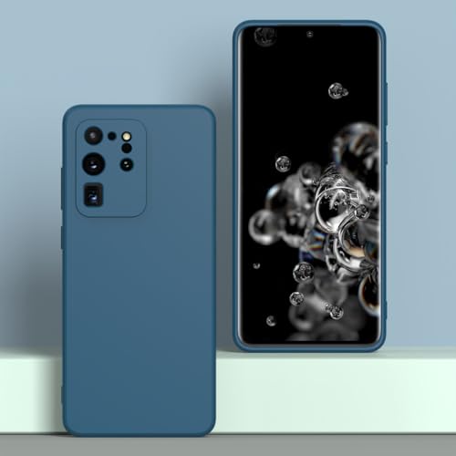 Image of for Samsung Galaxy S20 Ultra Case Dark Blue, Scratch Resistant with Soft Touch, Slim Thin Phone Cover for Samsung Galaxy S20 Ultra