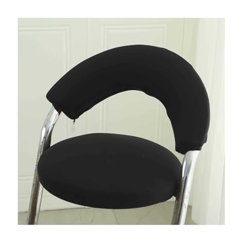 Mswborml Imprimé Housse de Tabouret de Bar avec Dossier Creuse, Extensible Housse de Chaise de Bar Rond, Amovible Couverture Chaise Pub Pivotante, pour Chaise...