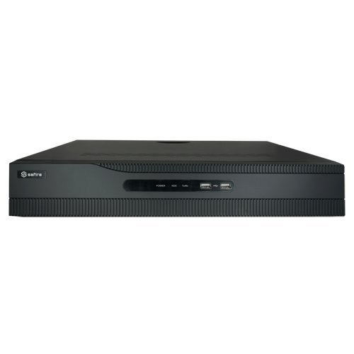 Grabador NVR para Cámaras IP - 32 CH vídeo/16 Puertos PoE - Resolución Máx 8.0 Mpx/Compresión H.265+ - Ancho de Banda 256 Mbps - Salida HDMI 4K y VGA - Admite 4 Discos Duros