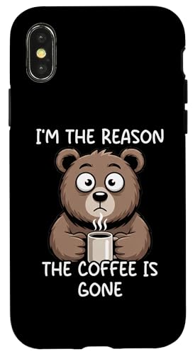 I'm The Reason The Coffee Is Gone �X�}�z�P�[�X iPhone X/XS �p