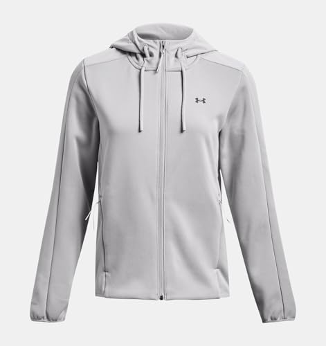 Under Armour Women's Essential Swacket, (011) Mod Gray / / Pitch Gray, Medium by Under Armour - Image 7