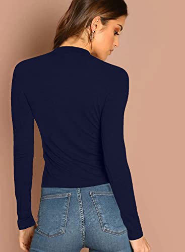 Image of Dream Beauty Fashion Women's Casual Round Neck Long Sleeves Stylish Top, 23 inch inches (Top Empire-06)