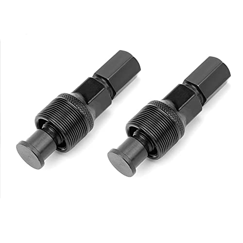 VOANZO 2PCS Crankset Extractor Bicycle Crank Removal Tool for Mountain Bike Folding Bikes -Black