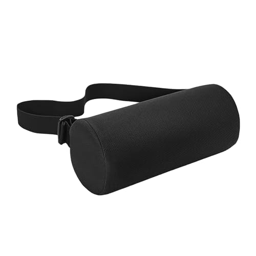 Vsenkes Almofada cilíndrica de cintura confortável multiusos suporte para as costas almofada de supo