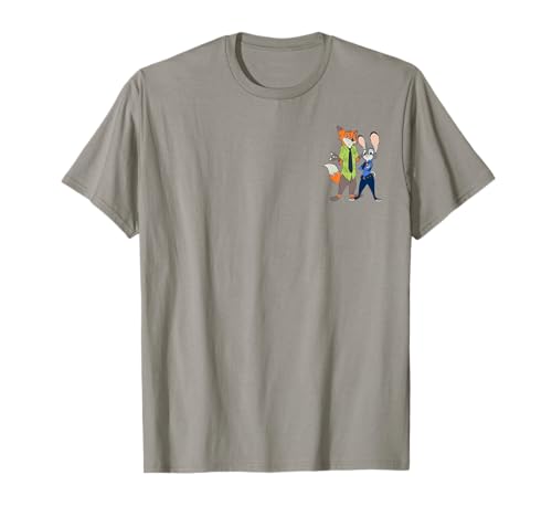 T-shirt Zootopia Finnick & Judy Hopps : un style Disney original sans compromis sur le confort