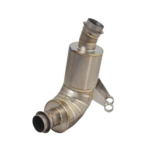 Tuyau d'échappement moto modifié pour Duke 390 RC390 collecteur intermédiaire argent