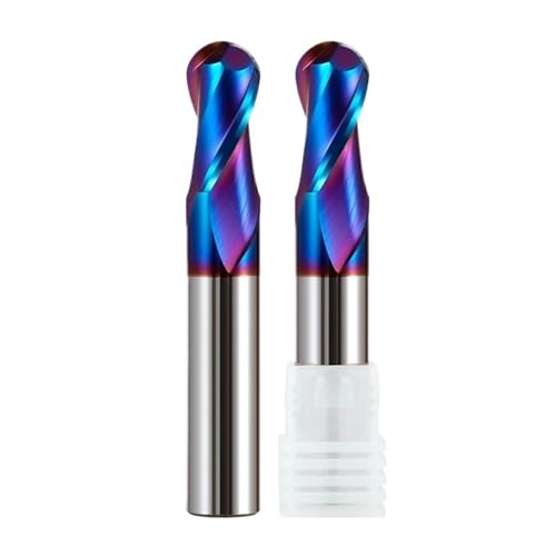 Outil de fraisage carbure R1.75 fraise bout sphérique HRC72 pour métal CNC