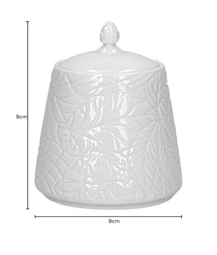 La Porcellana Bianca - Zuccheriera in Gift Box - Arredo Casa, Cucina - Linea Bosco - Idea Regalo - Porcellana - 9x9xh10,5 cm - immagine 3