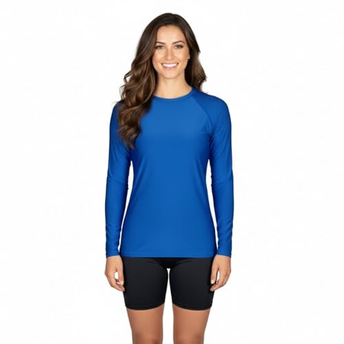 Image of Aqua Holic Swim Shorts & Full Sleeves Tshirt for Women