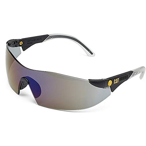 Caterpillar Mens Dozer Protective Workwear Safety Glasses Grey