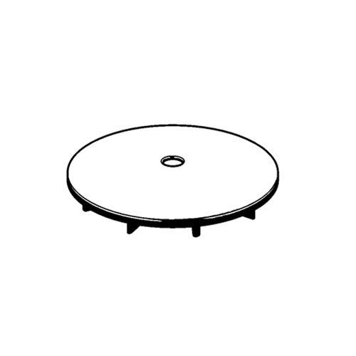 KLUDI Tasso 90 Duschablauf Abdeckung, Wannenabläufe, 116 mm Duschablauf Deckel, Duschdeckel für Dusche und Badewanne, Duschabfluss Abdeckung in Chrom, 7137005-00