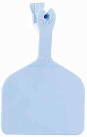 Z Feedlot Cattle Cow Blank Ear Tags LT. BLUE 50 Count Identification Livestock