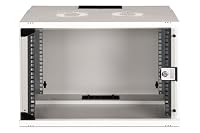 DIGITUS Netzwerkschrank – 19 Zoll 7HE – Unmontiert – SOHO PRO – Grau – Ansicht 9