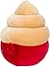 Toynk Toys Squishmallow 5 Inch Mini Sealife Plush | Indie The Hermit Crab, Red