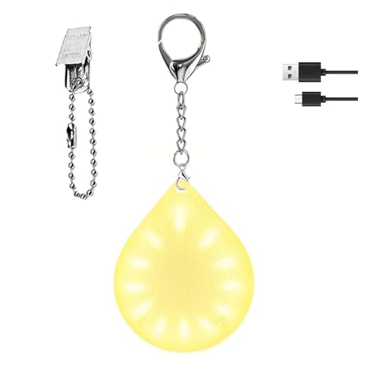 Tubasion 2-in-1 Purse Light with Clip & Hook, USB-C Rechargeable Handbag Light, Ultra Bright Bag Lights for Purses, Upgraded Automatic Sensor Purse Must Haves Accessories Gift for Women Girls