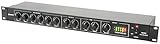 2 ingressi AUX stereo Adastra 1U microfono/Line rack mixer