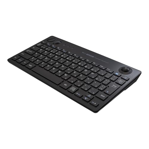Amazon.co.jp: MCO 無線 キーボード トラックボール搭載 薄型