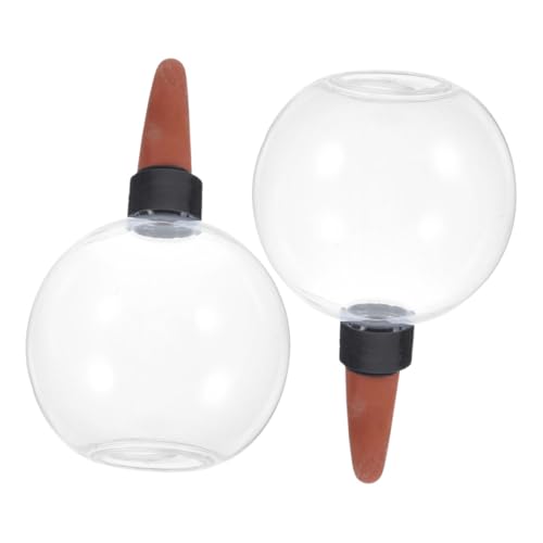 DIYEAH 2 Piezas Automático Sistema de Riego para Plantas con Esferas de Agua para Macetas y Exterior Dispositivo de Autorriego para Suculentas y Plantas de Interior y Jardín