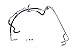 Sunsong 3401256 Power Steering Hose Assembly (Toyota)