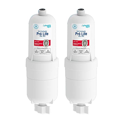 KIT 2 Refil Filtro p/purificador Soft Everest Prolife - 1013