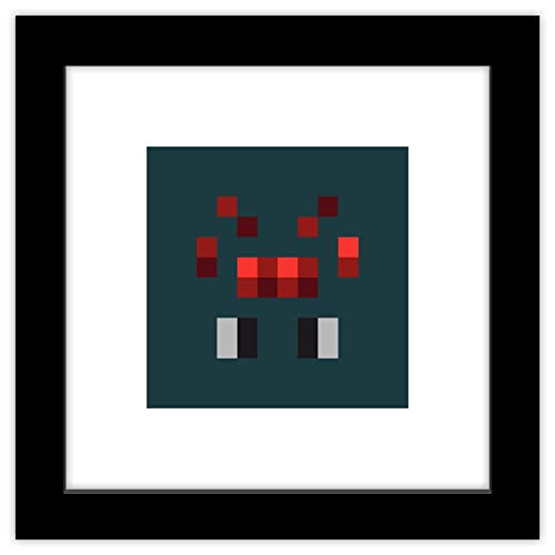 Minecraft Cave Spider poster mural encadr&eacute; 30x30 id&eacute;al pour une chambre de geek