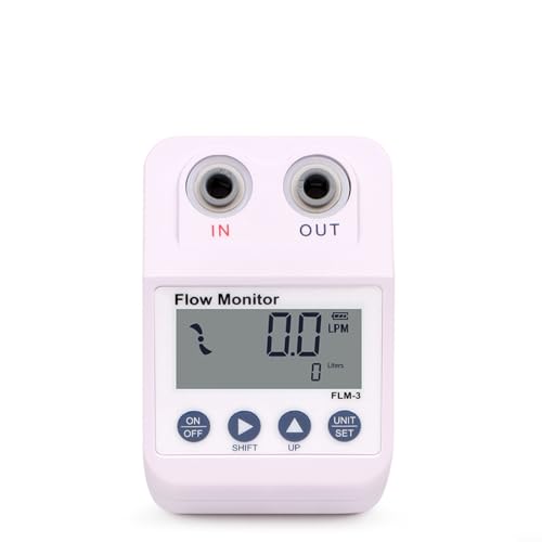 Medidor de flujo de filtro de agua y monitor de caudal para purificación digital 3