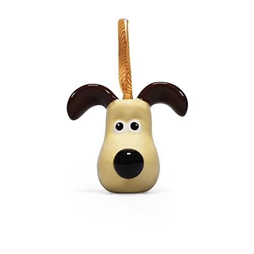 Aardman - Collectable - Hanging Decorations - Wallace & Gromit Gromit Shaped Decoration, Wallace and Gromit (Gromit)