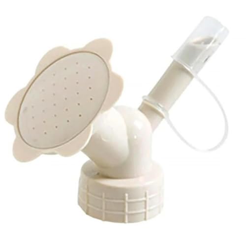 Zambuph Annaffiatoi Sprinkler Ugello Fiori Piante Bottiglia Irrigazione in Vaso Spruzzatore Gadget per Giardino Domestico Prato, Beige