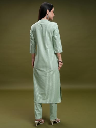 Image of Vishudh Women's Ethnic Set | Regular Fit | Fashion Outfit | with Comfortable Wear