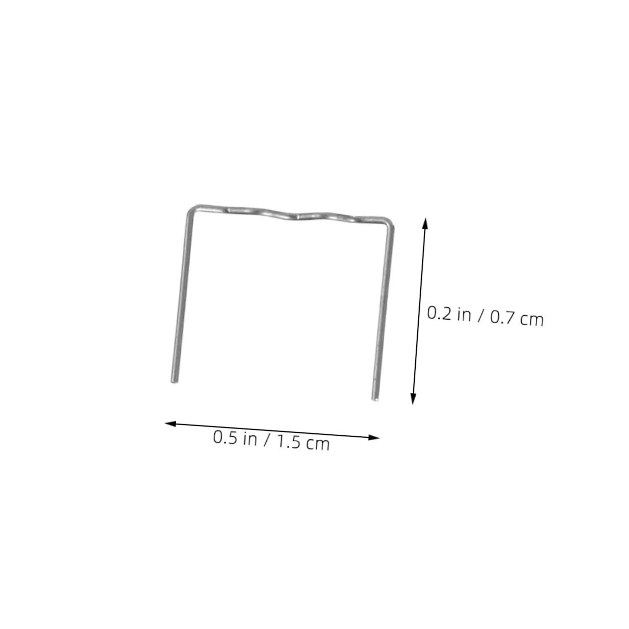 Cabilock 1200Pcs Welding Rods for Auto Stapler Durable Plastic Welding Staples for Bumper Repairing and Plastic Parts Fixing for Mechanics and Car Enthusiasts