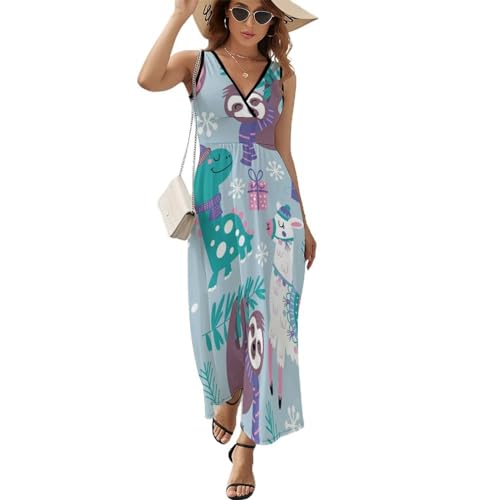 Robe de plage fluide pour rester fraîche tout l'été Sloth Alpaca