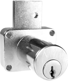 CompX National Pin Tumbler Drawer Lock - 1-1/8" Cylinder Length - Keyed Different C8177-26D