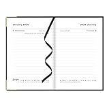 The iconic, timeless Letts of London look is skillfully showcased through the Classic Collection. With exquisite elements to deliver simple planning, the Letts of London Classic Daily Planner spans 12 months, January to December 2025, with day-per-pa...