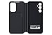 Samsung Galaxy S23 FE S-View Wallet Phone Case, Protective Cover with Card Holder Slot, Finger Tap Display Window, US Version, EF-ZS711CBEGUS, Black