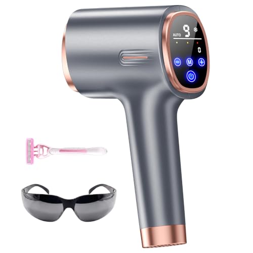 Image of Ubroo IPL Laser Hair Removal Device, 21J Energy, 41F Ice Cooling