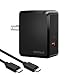 [Qualcomm Certified,UL Listed]Nekteck 18W Quick Charge 3.0 USB Wall Charger Adapter for Samsung Galaxy S9/ S8/ S7/ S6,Note 8,Nexus 6,HTC 10,LG G4 G5 G6 (USB Type C Cable and Mirco USB Cable Included)