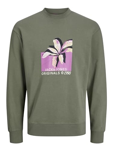 JACK & JONES Male Sweatshirt mit Rundhals Gedruckt Sweatshirt mit Rundhals – Ansicht 1