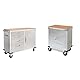 Seville Classics Fahrbare Werkbank mit 4 Schubladen, 121,9 x 50,8 x 95,2 cm, grau & Werkstattwagen, 71,1 x 50,8 x 87,6 cm, grau