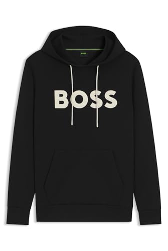 BOSS Mens Soody Zone Hoodie Stretchy Construction Black XS