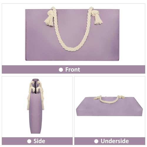 TIASUSAN Empty Mahjong Bag(Purple) for American Mahjong Set with Tiles and Racks Bag by TIASUSAN - Image 4