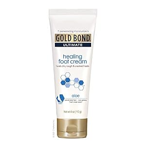 Gold Bond Ultimate Healing Foot Cream, 4 oz (Pack of 2)