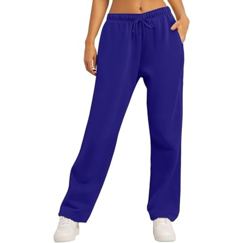 Ladies Casual Blue Harem Trousers - Track Pants & Sports Jersey Trousers for Women UK