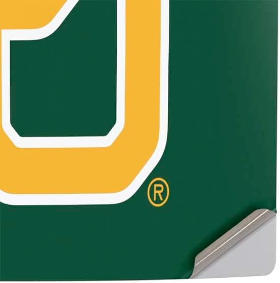 Skinit Decal Gaming Skin Compatible with PS5 Slim Digital Edition Console - Officially Licensed Baylor University BU - Green Design