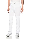 2 de bolsillos traseros Wilson - Pantalon de Baseball/Sofball P200 Coupe Large Blanc pour Homme Taille - XL