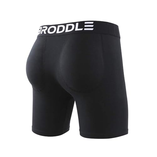 BRODDLE Mens Package and Butt Padded Underwear Enhancing Boxer Briefs