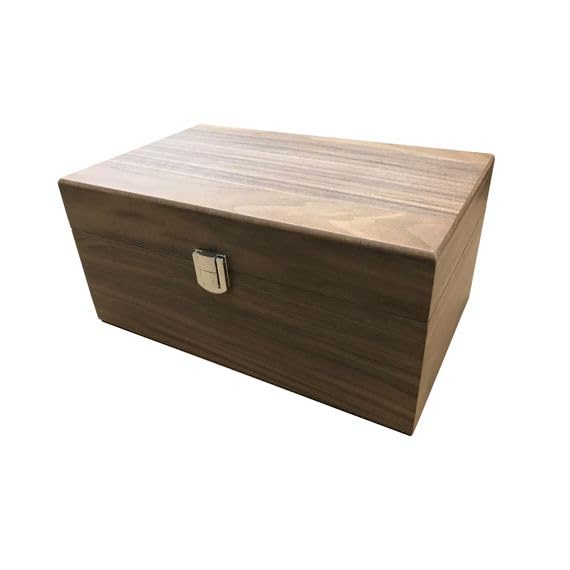 Caja Nogal Deluxe - Tamaño descriptivo Grande