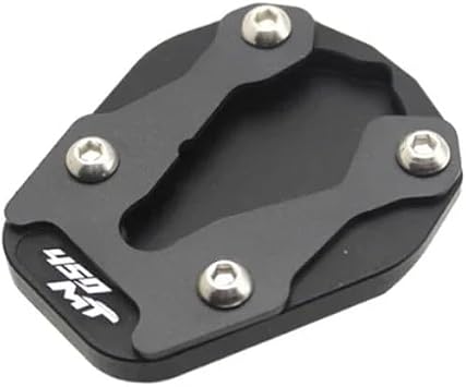 Side bracket pad For 450MT 2024 2025 Motorcycles Accessories Foot Side Stand Enlarger Plate Pad Kickstand Extension