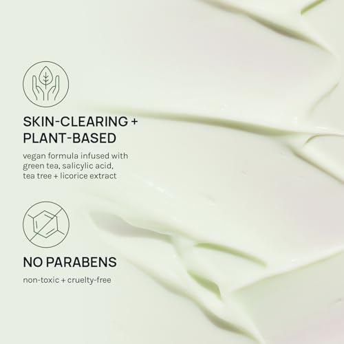 AOA STUDIO AOA Skin Clearing Anti-Acne Cream - Salicylic Acid & Retinol Face Moisturizer for Blemish-Prone Skin, Tea Tree Oil Acne Treatment for Dark Spot & Pore Clearing, Vegan & Cruelty-Free, 1.76 oz / 50g