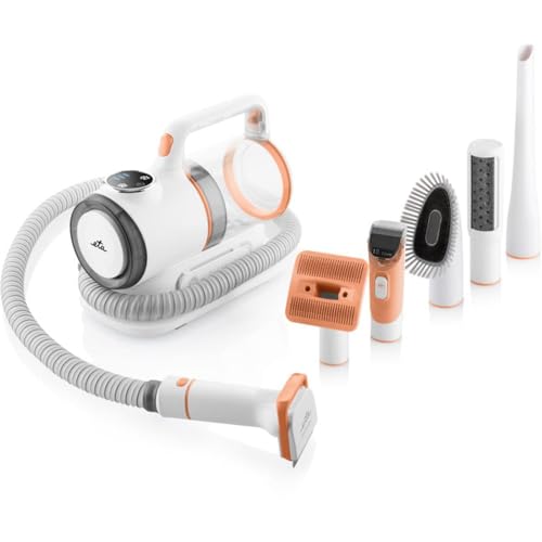 ETA Handstaubsauger Pet Master I Fellpflege-Aufsätze I 3 Saugkraftstufen I Dreifach-Filtersystem I 1,4-Liter-Behälter I Touch-Bedienung mit LED-Panel I Bürsten mit Selbstreinigungsfunktion
